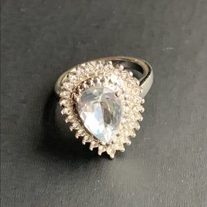 Elegant Cubic Zirconia ring size 7
